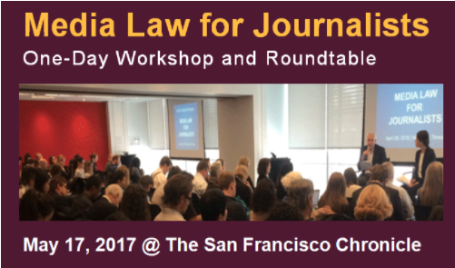Advisers invited to May 17 media law workshop