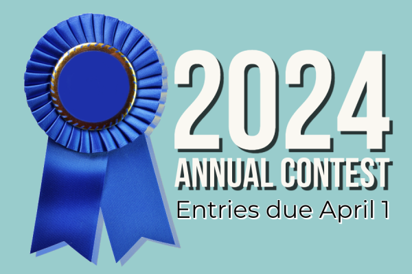Annual Contest entries due April 1