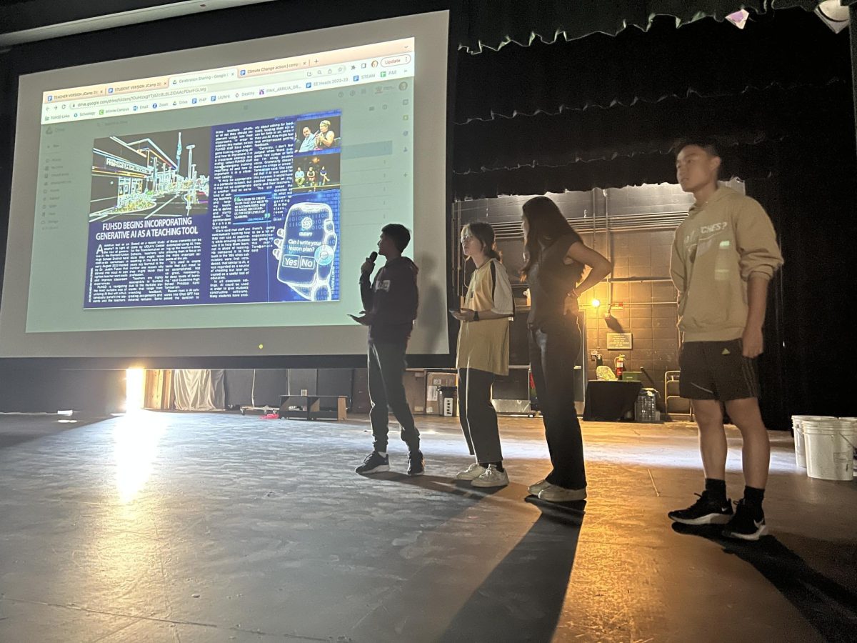  A group of students from The Prospector at Cupertino High School shares their Project Publish final product. 
